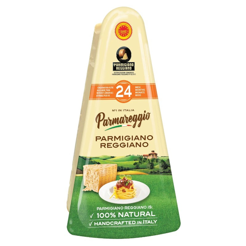 thumbnail image 2 of Frank And Sal Parmigiano Reggiano 24 Month Aged - 1.25 Pound Wheel Of Italian Cheese 2 of 10