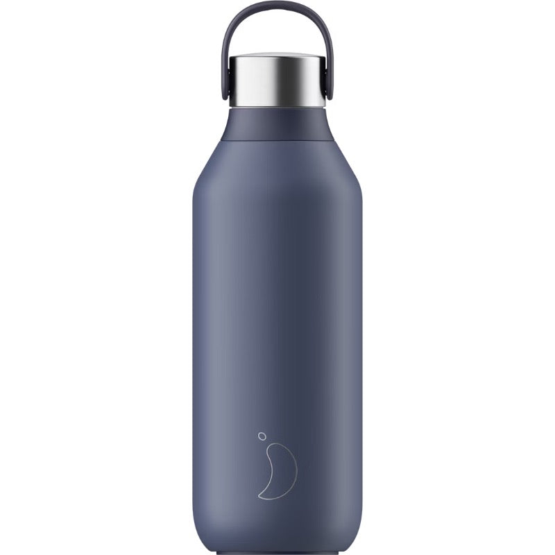 Chilly's Reusable Water Bottle Series 2 Whale Blue, 500ml