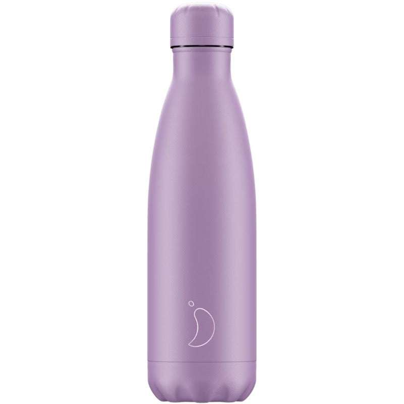 Chilly's Reusable Water Bottle Pastel Purple, 500ml