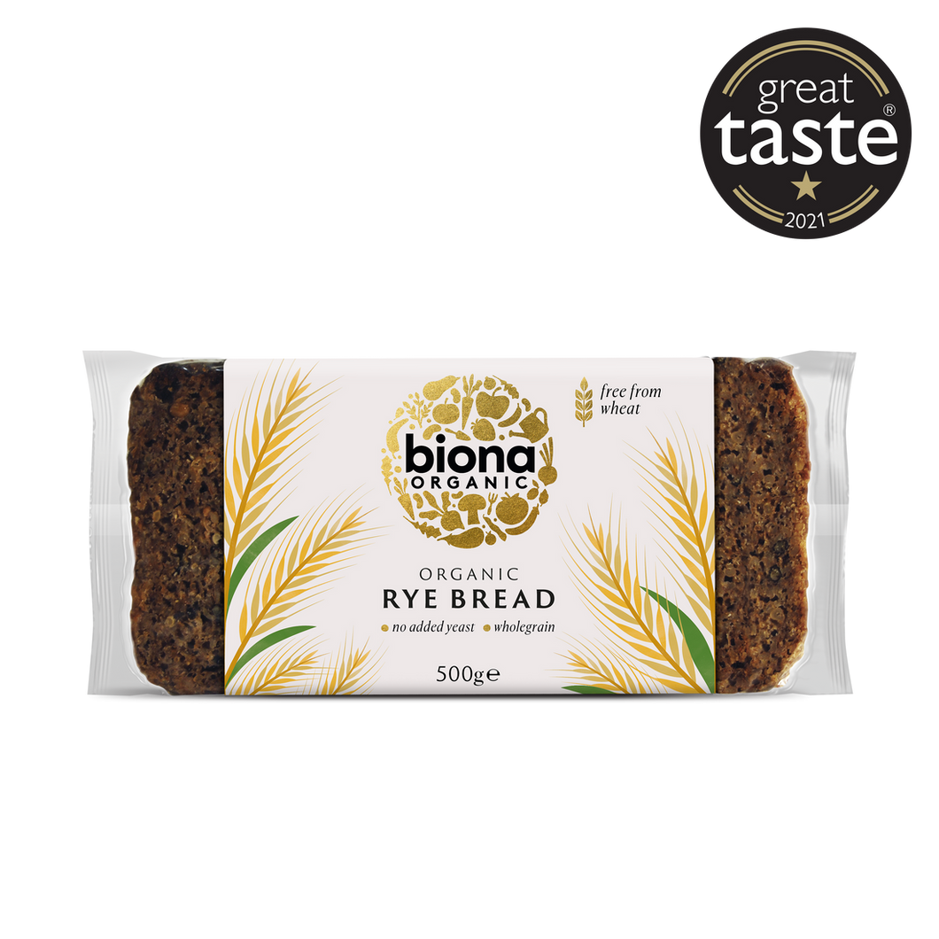 Biona Organic Rye Bread 500g Meats & Eats