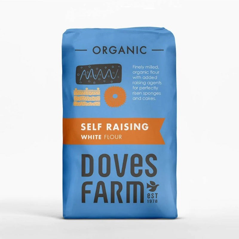 Doves Farm Organic Self Raising White Flour, 1kg