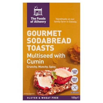 The Food of Athenry Gourmet Sodabread Toasts 100g Meats & Eats