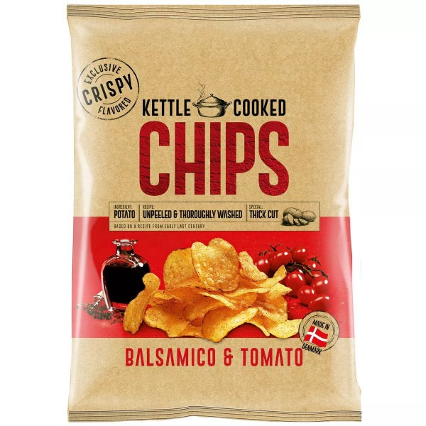 Kettle Cooked Chips Balsamic & Tomato 150g