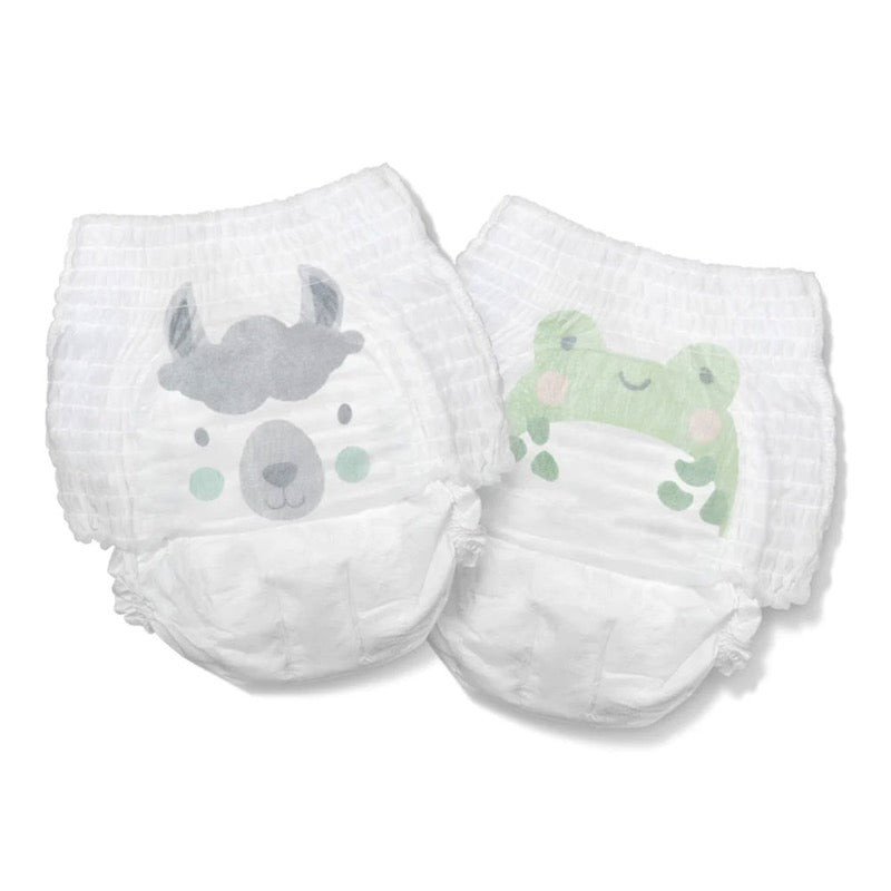 Kit & Kin Eco Nappy Pants Size 8 Llama & Frog 19kg+, X 14