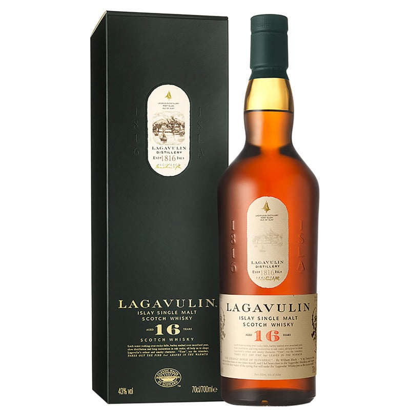 Lagavulin 16 Year Old Scotch Whisky, 700ml