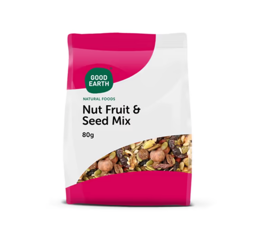 Good Earth Fruit, Nut & Seed Mix (7 ingredient) 80g