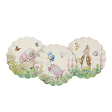 Load image into Gallery viewer, Peter Rabbit Reusable Small Plates, X 6