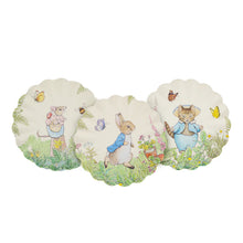 Load image into Gallery viewer, Peter Rabbit Reusable Small Plates, X 6
