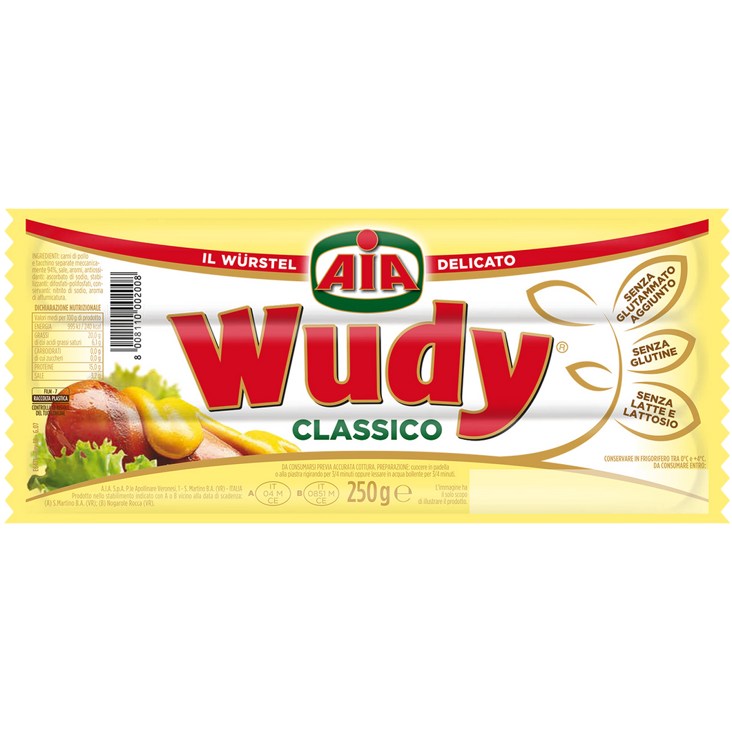 Wudy Classic Sausage 250g Meats & Eats