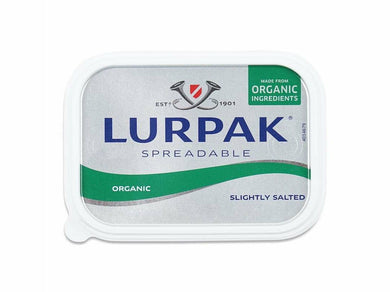 Lurpak Organic Spreadable Butter Slightly Salted 200g Meats & Eats
