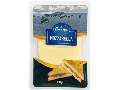 Fior di Vita Mozzarella Cheese Slices 150g Meats & Eats