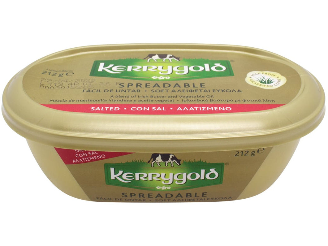 Kerrygold Spreadable Butter Salted 212g Meats & Eats