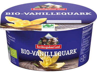 Organic Quark with Vanilla, 10% fat, 150g Meats & Eats
