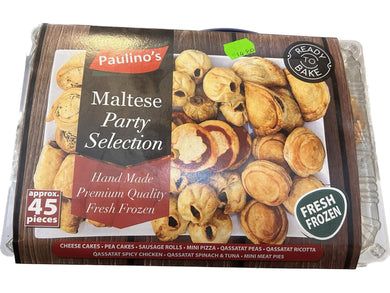 Paulino's Maltese Party Selection 45pcs aprox. Meats & Eats