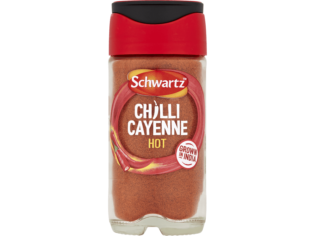 Schwartz Chilli Cayenne Hot 26g Meats & Eats