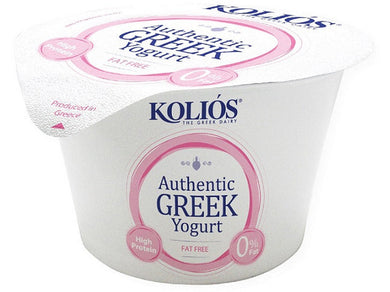 Kolios Greek Yogurt Natural Fat Free 150ml Meats & Eats