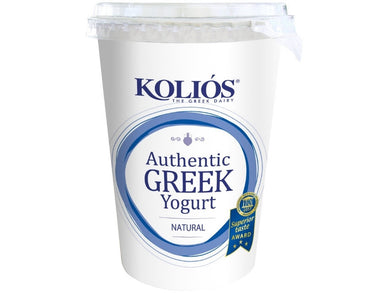 Kolios Greek Yogurt Natural 10% fat 500ml Meats & Eats