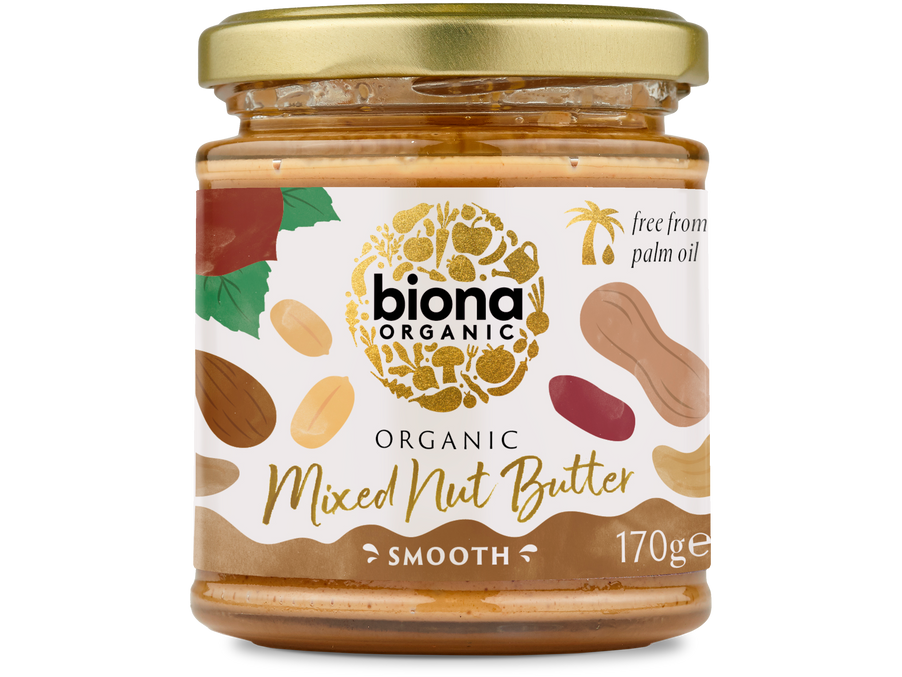 Biona Mixed Nut Butter 170g Meats & Eats