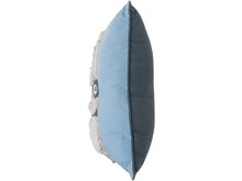Load image into Gallery viewer, Peta Cushion, Blue, Cotton Meats & Eats