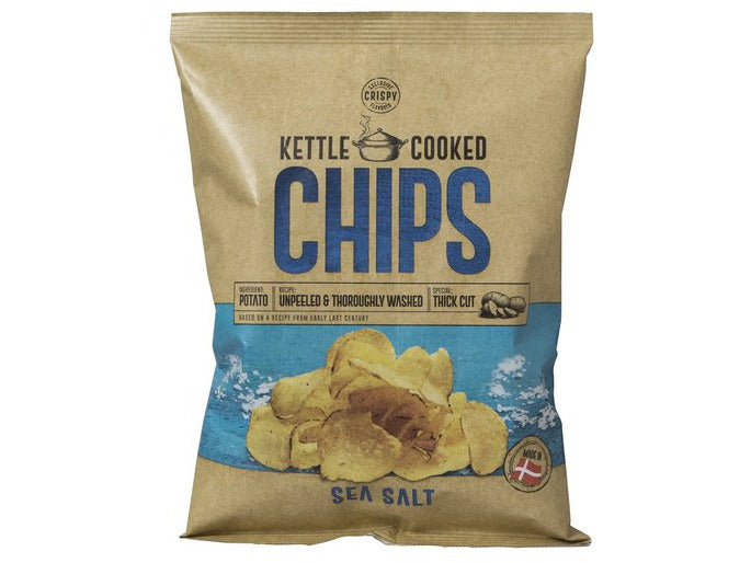 Kettle Cooked Chips Sea Salt 150g Shop Now Meats & Eats