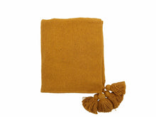 Load image into Gallery viewer, Genet Throw, Yellow, Recycled Cotton Meats & Eats