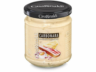 Casa Rinaldi Carbonara Sauce 190g Meats & Eats