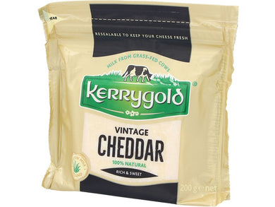Kerrygold Vintage Cheddar Cheese 200g Meats & Eats