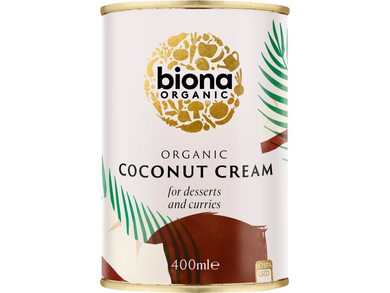 Biona Organic Coconut Cream 400ml Meats & Eats