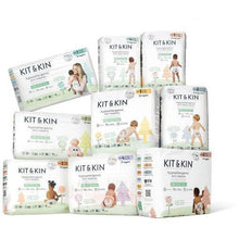 Load image into Gallery viewer, Kit & Kin Eco Nappies Rabbit & Bear, Size 3 (6-10kg) 32-pack