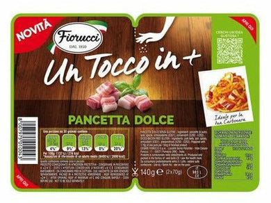 Fiorucci - Pancetta Dolce 140gr Meats & Eats
