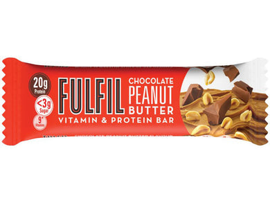Fulfil Nutrition Vitamin & Protein Bar Chocolate Peanut Butter 55g Meats & Eats