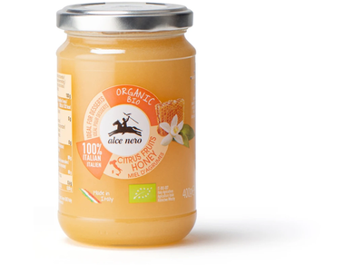 Alce Nero Organic Italian Citrus fruits honey - MI402 400g Meats & Eats