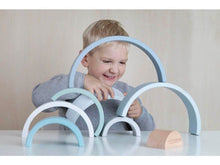 Load image into Gallery viewer, Rainbow stacker Blue - Little Dutch Meats & Eats