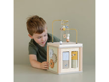 Load image into Gallery viewer, Wooden Activity Cube Little Goose Meats & Eats