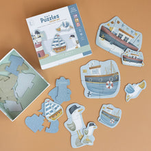 Load image into Gallery viewer, 6 in 1 Puzzles Sailors Bay - Little Dutch Meats & Eats