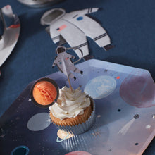 Load image into Gallery viewer, Meri Meri Space Cupcake Kit Toppers, x24
