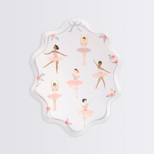 Load image into Gallery viewer, Meri Meri Ballerina Plates, x8