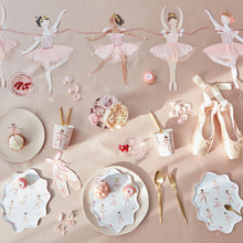 Load image into Gallery viewer, Meri Meri Ballerina Plates, x8