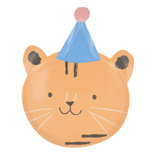 Load image into Gallery viewer, Meri Meri Animal Parade Die Cut Plates, x8