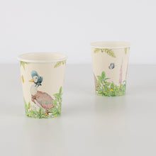 Load image into Gallery viewer, Meri Meri Peter Rabbit In The Garden Cups, x8
