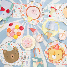Load image into Gallery viewer, Meri Meri Animal Parade Die Cut Plates, x8