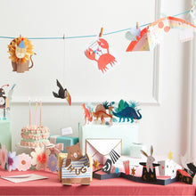 Load image into Gallery viewer, Meri Meri Dinosaurs Birthday Card