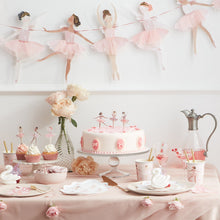 Load image into Gallery viewer, Meri Meri Ballerina Cupcake Kit, x24 Toppers