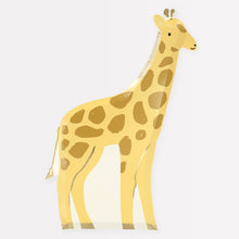 Load image into Gallery viewer, Meri Meri Giraffe Plates, x8