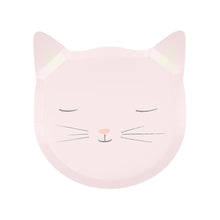 Load image into Gallery viewer, Meri Meri Cute Kitten Plates, x8