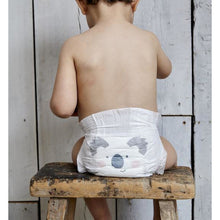 Load image into Gallery viewer, Kit & Kin Eco Nappies Koala & Monkey, Size 5 (11kg+) 28-pack