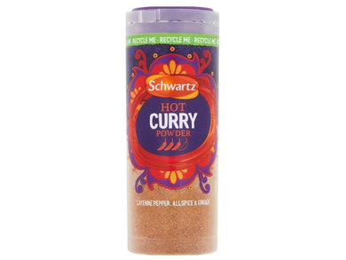 Schwartz Hot Curry Powder 85g Meats & Eats