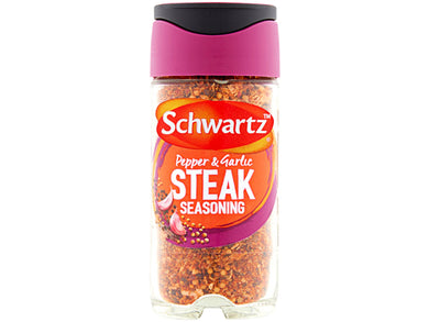 Schwartz Pepper & Garlic Steak Seasoning 46g Meats & Eats
