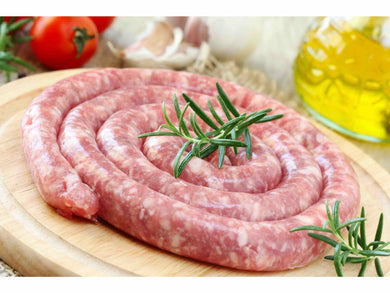 Fresh Pork Sausages with Fennel (Gluten Free), 500g Meats & Eats