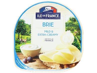 Ile de France Petit Brie Mild & Extra-Creamy Cheese Slices 150g Meats & Eats